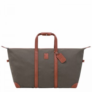 Longchamp Boxford L Reistas Dames Bruin Uitverkoop | L1223080042