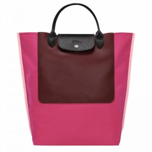 Longchamp Cabas Longchamp M Tote Tassen Dames Fuchsie Uitverkoop | 10264093J13