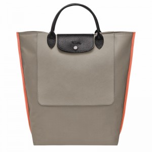 Longchamp Cabas Longchamp M Tote Tassen Dames Grijs Uitverkoop | 10264093266