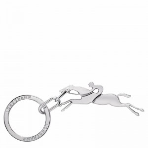 Longchamp Cavalier Longchamp Sleutelhangers Dames Zilver Uitverkoop | 36015MET023