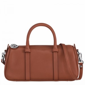 Longchamp Daylong S Handtas Dames Bruin Uitverkoop | 10270HFK504