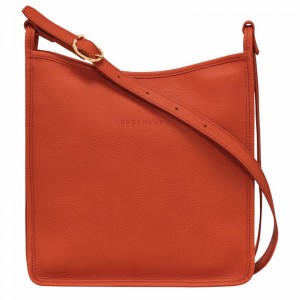 Longchamp Le FOULONNÉ M Crossbodytassen Dames Oranje Uitverkoop | 10140021685