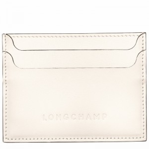 Longchamp Le FOULONNÉ Pasjeshouder Dames Wit Uitverkoop | L3218HFI037