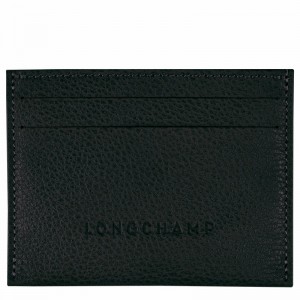 Longchamp Le FOULONNÉ Pasjeshouder Dames Zwart Uitverkoop | L3218021001