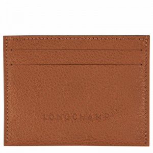 Longchamp Le FOULONNÉ Pasjeshouder Heren Caramel Uitverkoop | L3218021121-