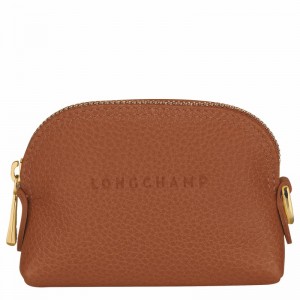 Longchamp Le FOULONNÉ Portemonnee Dames Caramel Uitverkoop | L3686021121