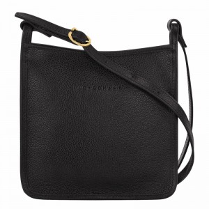 Longchamp Le FOULONNÉ S Crossbodytassen Dames Zwart Uitverkoop | 10138021001