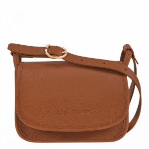 Longchamp Le FOULONNÉ S Crossbodytassen Dames Caramel Uitverkoop | 10134021121