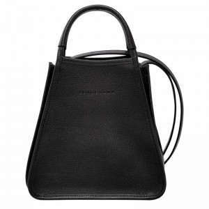 Longchamp Le FOULONNÉ S Handtas Dames Zwart Uitverkoop | 10233021001