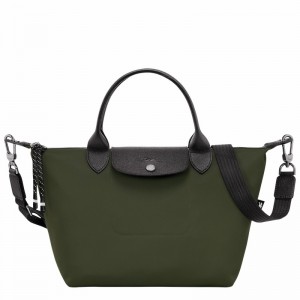 Longchamp Le Pliage Energy S Handtas Dames Khaki Uitverkoop | L1512HSR892