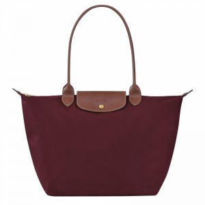 Longchamp Le Pliage Original L Tote Tassen Dames Bordeaux Uitverkoop | L1899089P87