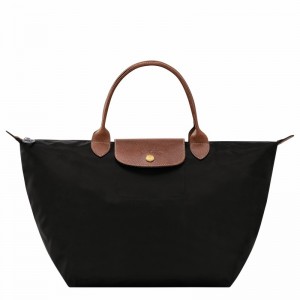 Longchamp Le Pliage Original M Handtas Dames Zwart Uitverkoop | L1623089001