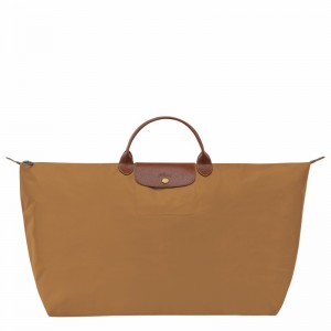 Longchamp Le Pliage Original M Reistas Dames Khaki Uitverkoop | L1625089P86