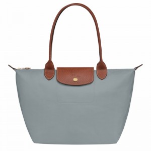 Longchamp Le Pliage Original M Tote Tassen Dames Grijs Uitverkoop | L2605089P80