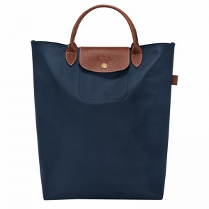 Longchamp Le Pliage Original M Tote Tassen Dames Donkerblauw Uitverkoop | 10168089P68