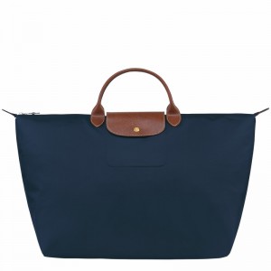 Longchamp Le Pliage Original S Reistas Dames Donkerblauw Uitverkoop | L1624089P68