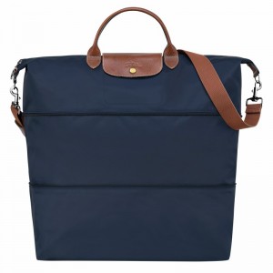 Longchamp Le Pliage Original expandable Reistas Heren Donkerblauw Uitverkoop | L1911089P68-