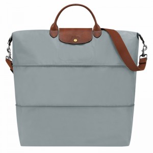 Longchamp Le Pliage Original expandable Reistas Dames Grijs Uitverkoop | L1911089P80