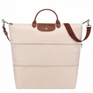 Longchamp Le Pliage Original expandable Reistas Dames Wit Uitverkoop | L1911089P71