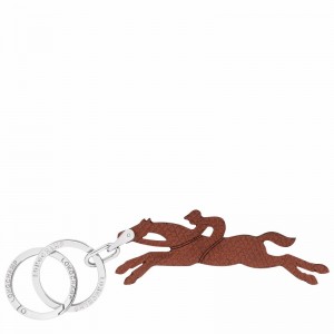 Longchamp Le Pliage Sleutelhangers Heren Bruin Uitverkoop | 36075H17035-