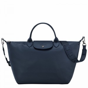 Longchamp Le Pliage Xtra L Handtas Dames Donkerblauw Uitverkoop | 10201987556