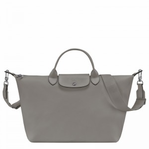 Longchamp Le Pliage Xtra L Handtas Heren Grijs Uitverkoop | 10201987P55-