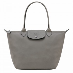 Longchamp Le Pliage Xtra M Tote Tassen Dames Grijs Uitverkoop | L2605987P55