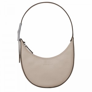 Longchamp Le Roseau Essential S Hobo Tas Dames Grijs Uitverkoop | 10217968266