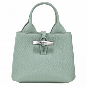 Longchamp Le Roseau XS Handtas Dames Celadon Uitverkoop | 10278HFP282