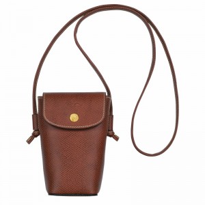 Longchamp ÉPURE Hoesje Dames Bruin Uitverkoop | 34193HYZ035