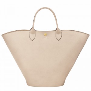 Longchamp ÉPURE XL Tote Tassen Dames Wit Uitverkoop | 10260HYZ555