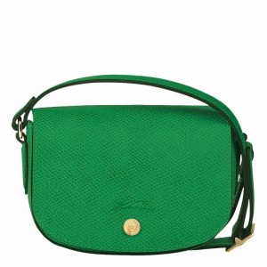 Longchamp ÉPURE XS Crossbodytassen Dames Groen Uitverkoop | 10165HYZ129