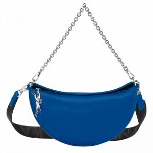 Longchamp Smile S Crossbodytassen Dames Blauw Uitverkoop | 10224HDSI17