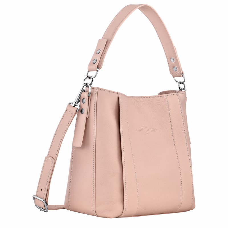 Longchamp 3D S Crossbodytassen Dames Beige Uitverkoop | 10215HFA542