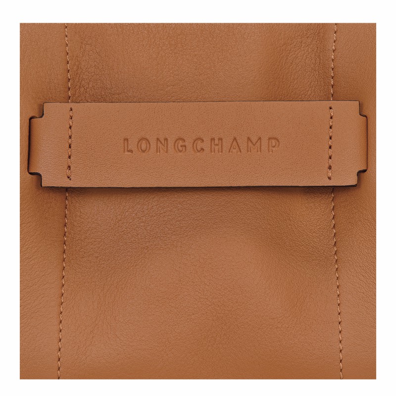 Longchamp 3D S Crossbodytassen Dames Beige Uitverkoop | 10199HCV016