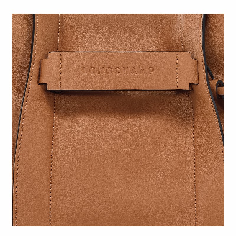 Longchamp 3D S Crossbodytassen Dames Beige Uitverkoop | 10215HCV016