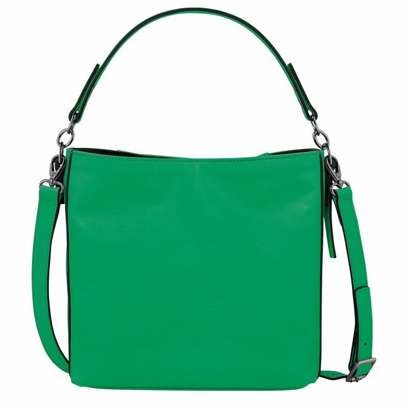 Longchamp 3D S Crossbodytassen Dames Groen Uitverkoop | 10215HCV129