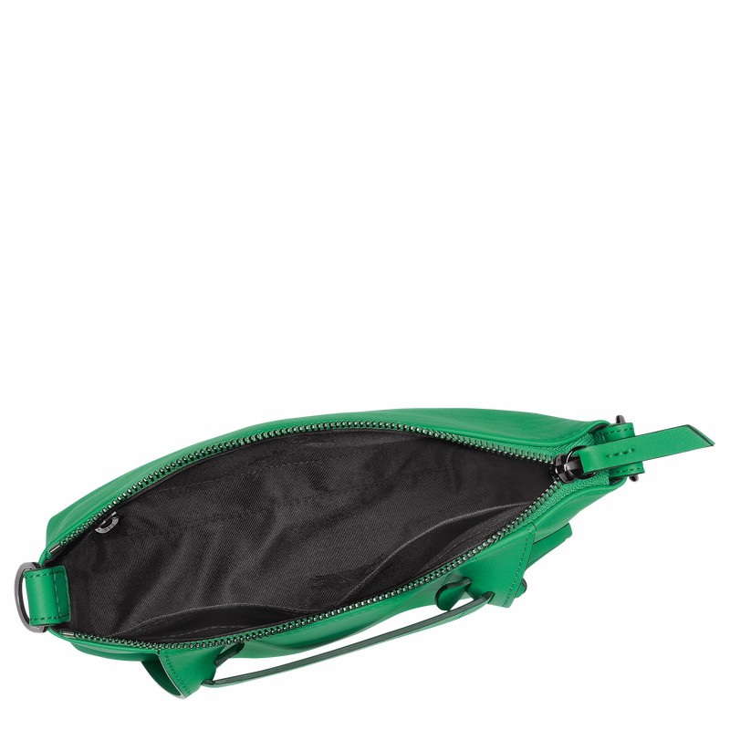 Longchamp 3D S Crossbodytassen Dames Groen Uitverkoop | 10199HCV129