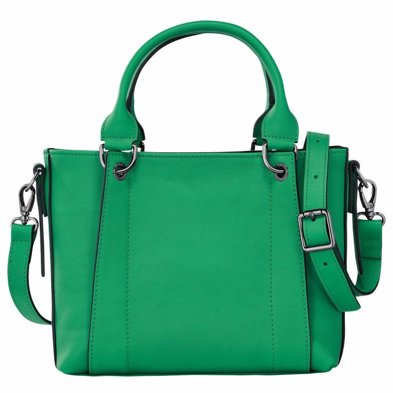 Longchamp 3D S Handtas Dames Groen Uitverkoop | 10197HCV129