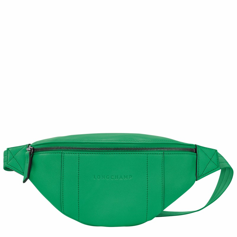 Longchamp 3D S Heuptas Dames Groen Uitverkoop | 20054HCV129