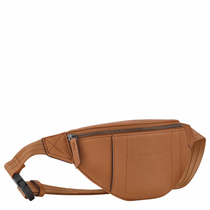 Longchamp 3D S Heuptas Heren Beige Uitverkoop | 20054HCV016-