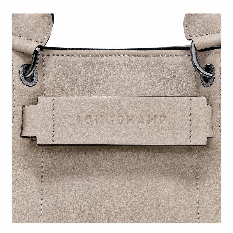 Longchamp 3D XS Handtas Dames Grijs Uitverkoop | 10254HCV299