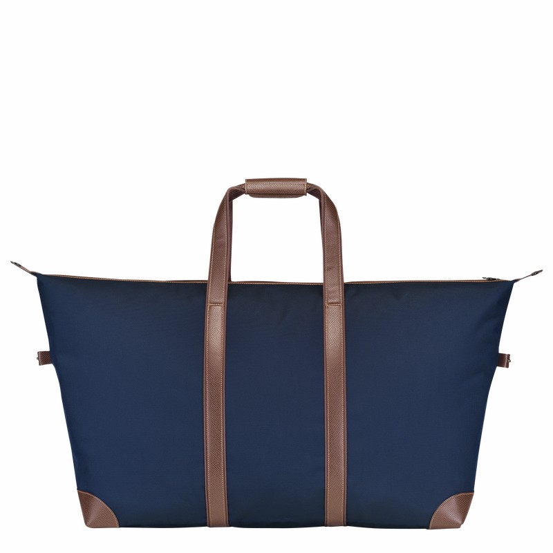 Longchamp Boxford L Reistas Dames Blauw Uitverkoop | L1223080127