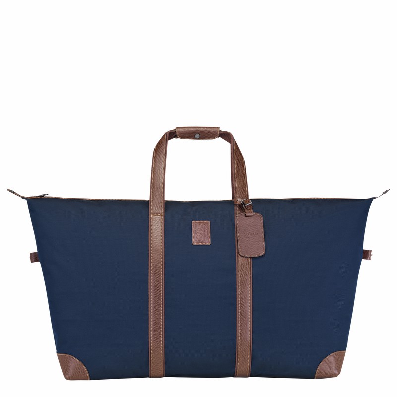 Longchamp Boxford L Reistas Dames Blauw Uitverkoop | L1223080127