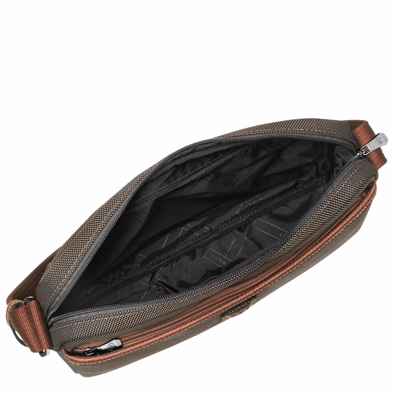 Longchamp Boxford M Buckettas Heren Bruin Uitverkoop | 20053080042