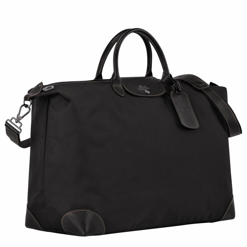 Longchamp Boxford M Reistas Dames Zwart Uitverkoop | L1625080001