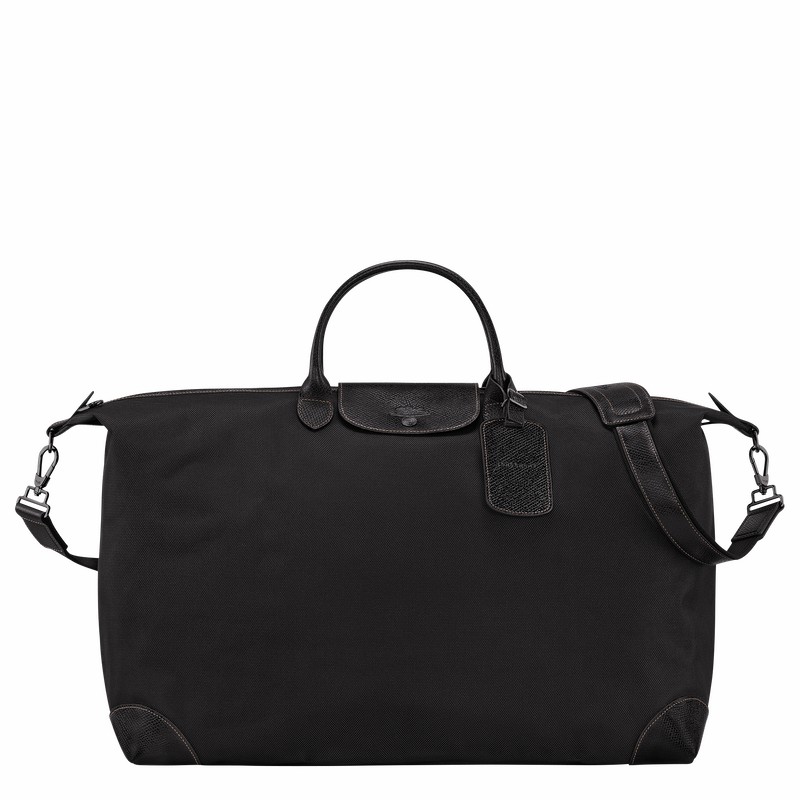 Longchamp Boxford M Reistas Heren Zwart Uitverkoop | L1625080001-