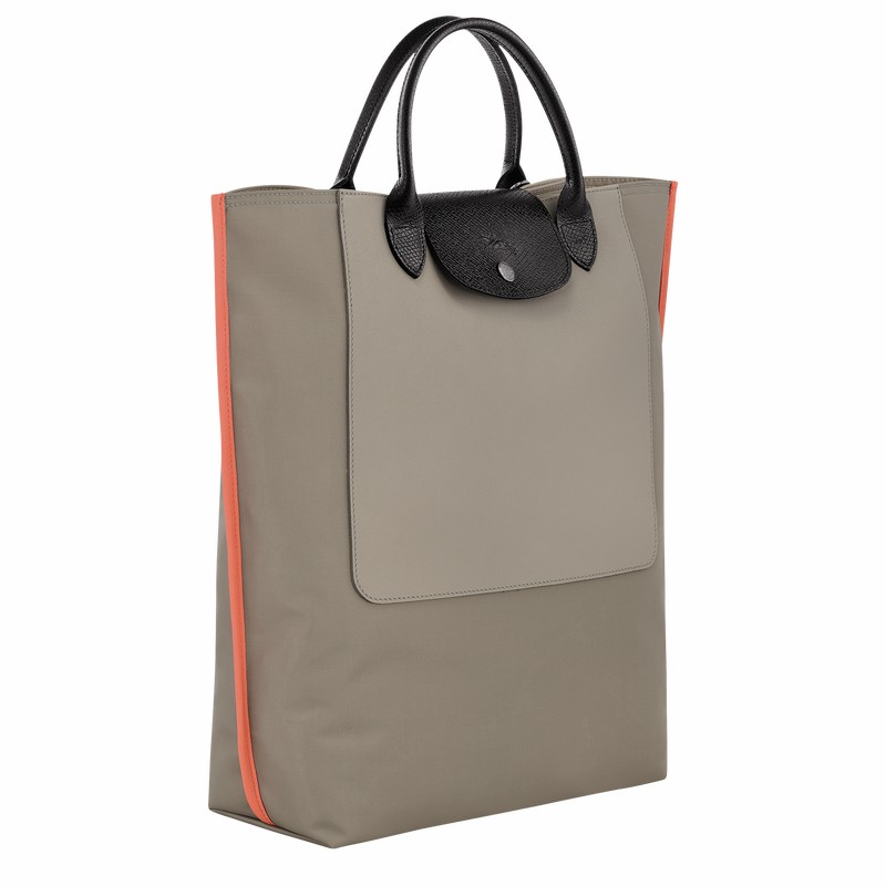 Longchamp Cabas Longchamp M Tote Tassen Dames Grijs Uitverkoop | 10264093266