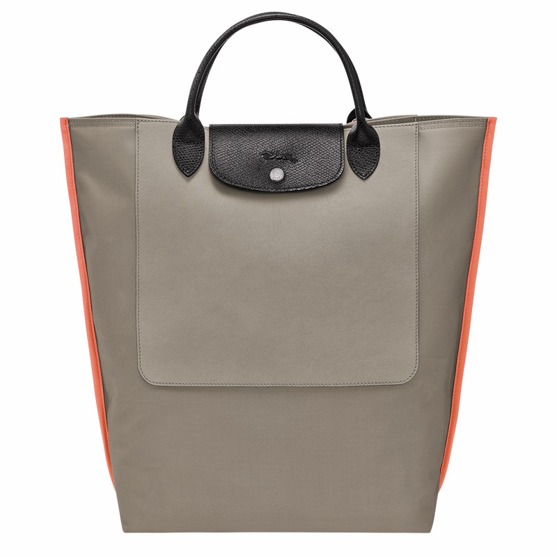 Longchamp Cabas Longchamp M Tote Tassen Heren Grijs Uitverkoop | 10264093266-