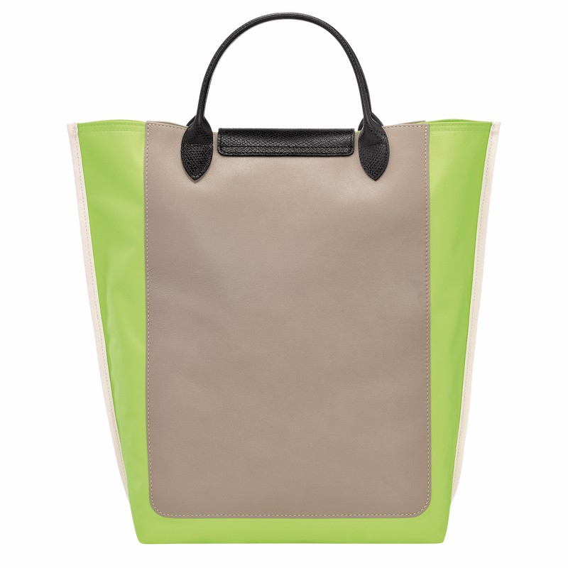 Longchamp Cabas Longchamp M Tote Tassen Dames Groen Uitverkoop | 10264093355